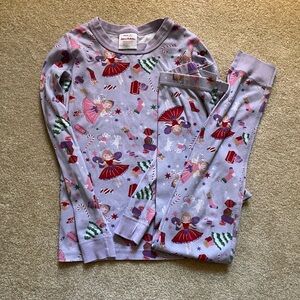 Hanna Andersson Longjohns in Nutcracker Print size 10